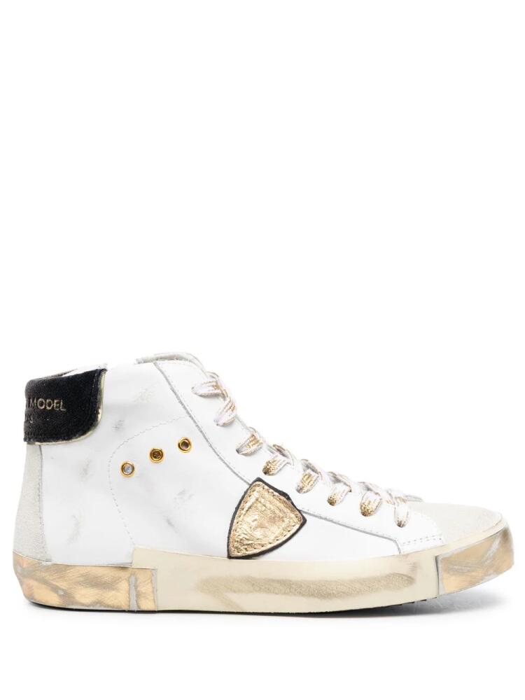 Philippe Model Paris PRSX high-top sneakers - White Cover