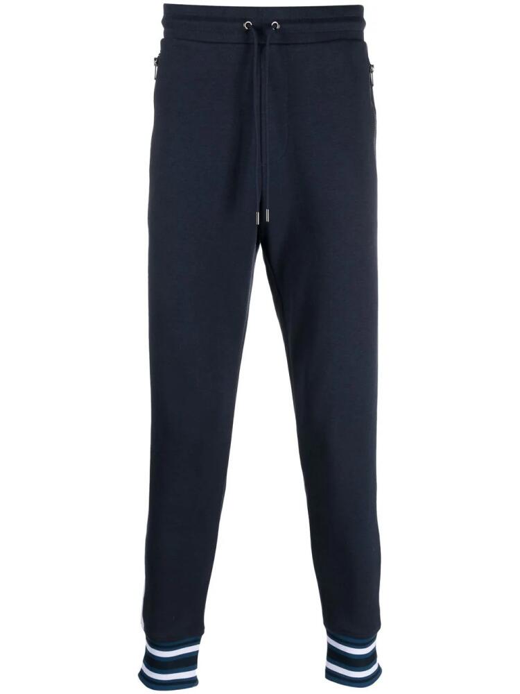 Michael Kors stripe-detail track pants - Blue Cover