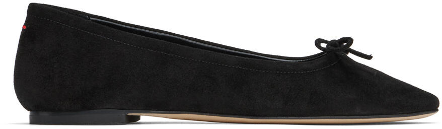 Aeyde Black Delfina Ballerina Flats Cover