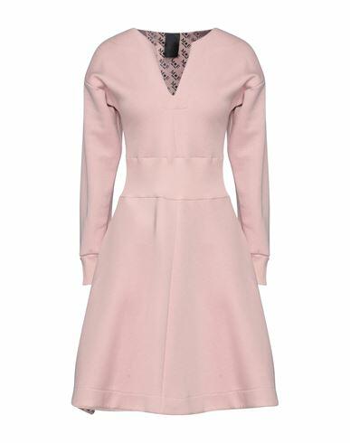 Marc Ellis Woman Mini dress Light pink Cotton, Polyester Cover