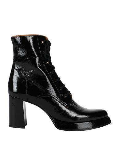 Chie Mihara Woman Ankle boots Black Leather Cover