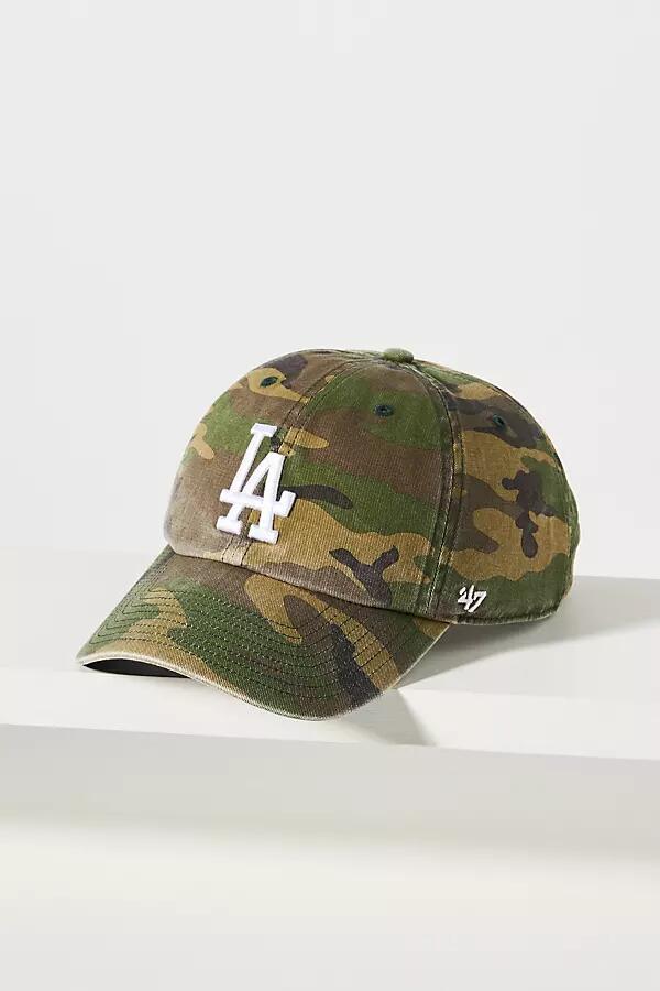 '47 Dodgers Camo Baseball Cap Cover