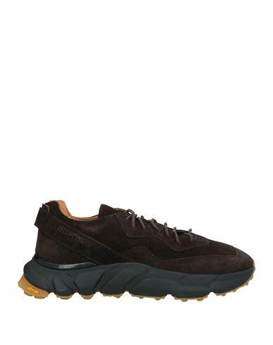 Buttero Man Sneakers Dark brown Leather Cover