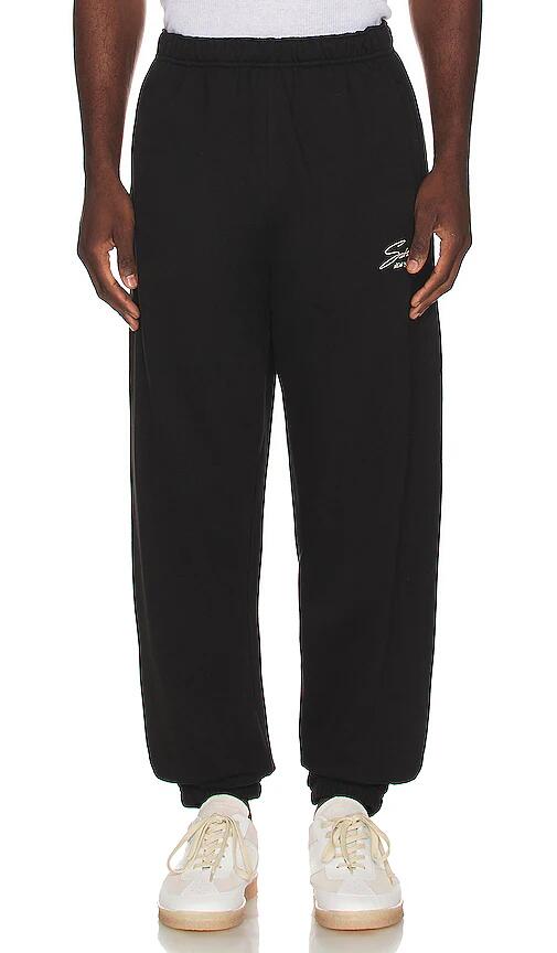 SATURDAYS NYC Abrams Signature Sweatpants in Black Cover