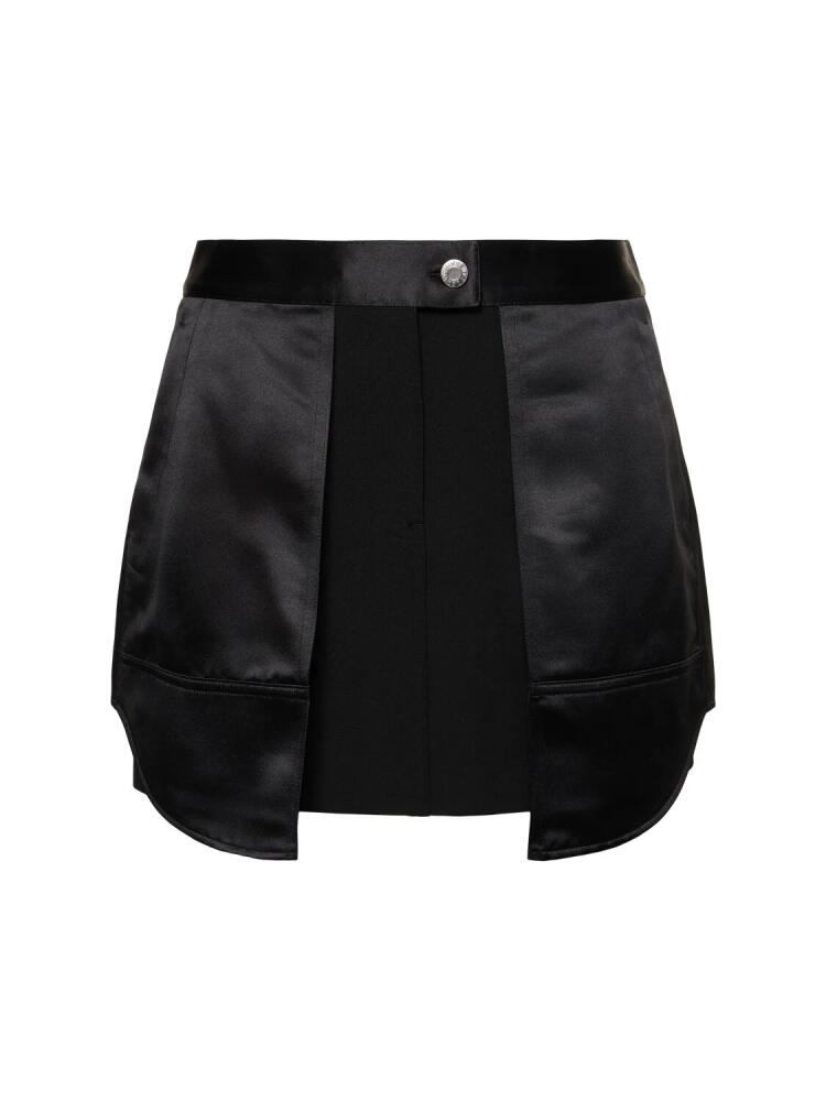 HELMUT LANG Inside-out Tech Mini Skirt Cover