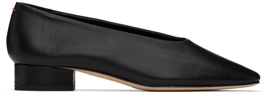 Aeyde Black Delia Ballerina Flats Cover