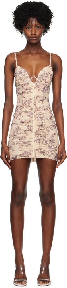 BEC + BRIDGE Beige Nova Minidress Cover