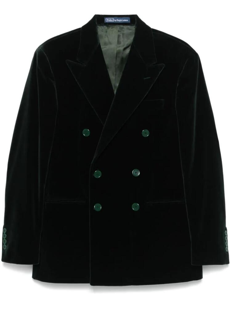 Polo Ralph Lauren velvet blazer - Green Cover