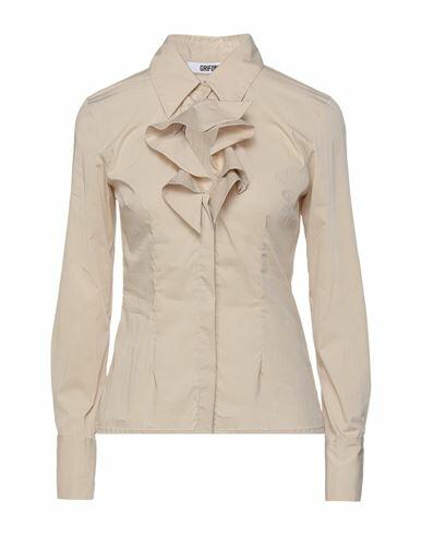 Grifoni Woman Shirt Beige Cotton, Polyamide, Elastane Cover