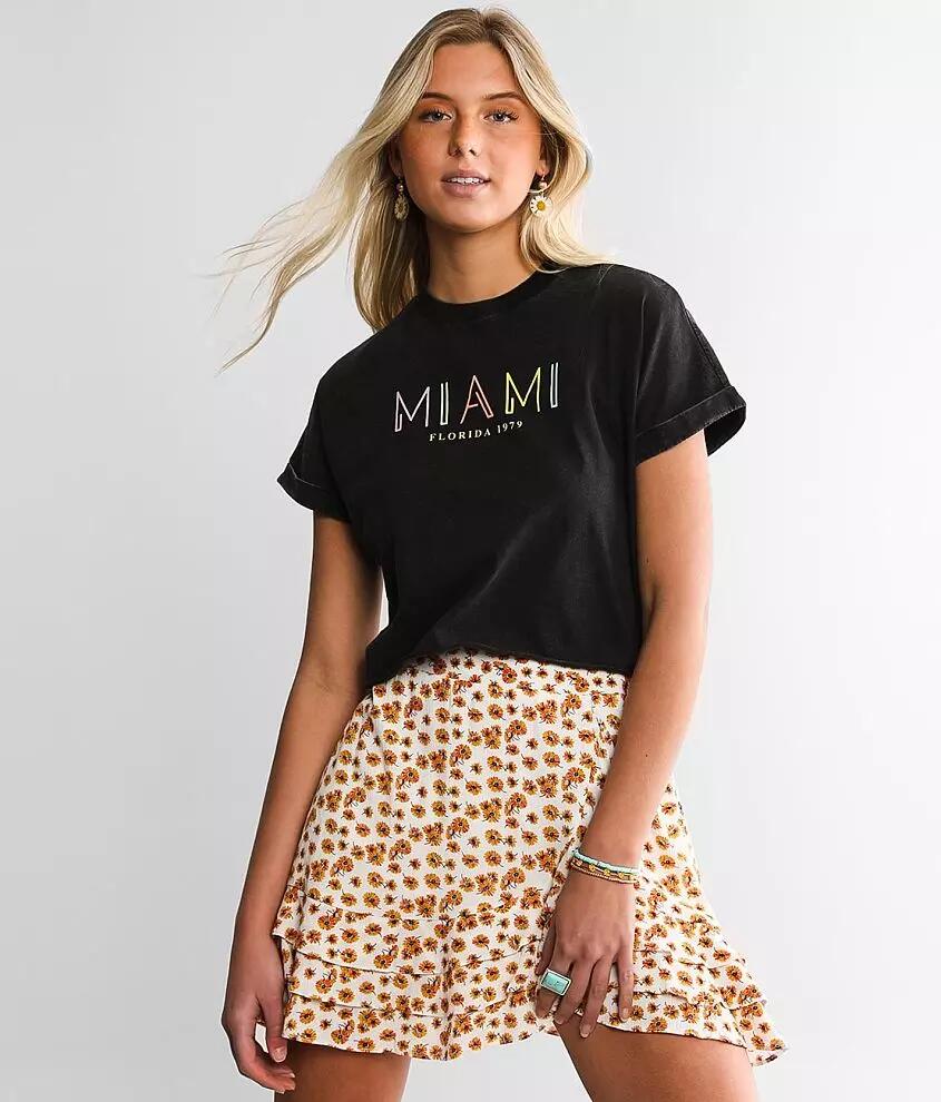 Modish Rebel Miami Cropped T-Shirt Cover