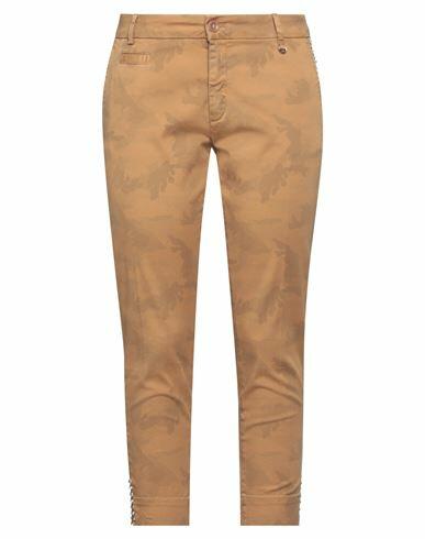 Mason's Woman Pants Camel Cotton, Elastane Cover