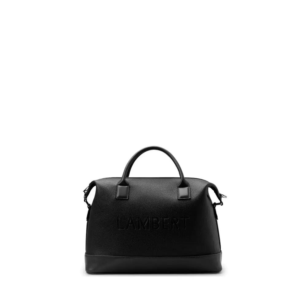 Lambert The Mae - Vegan Leather Mini Travel Bag in Black Cover