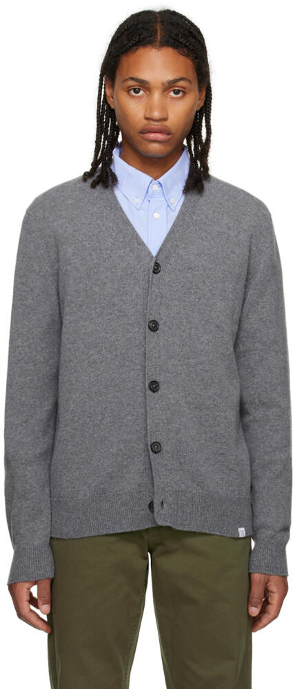 NORSE PROJECTS Gray Adam Cardigan Cover