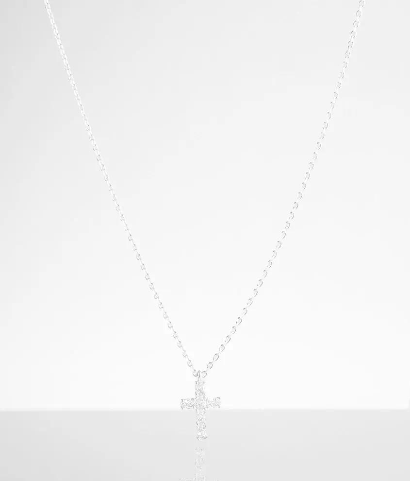 boutique by BKE Dainty Cross Necklace Cover