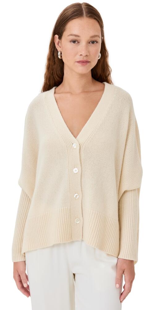 CO Batwing Cashmere Cardigan Ivory Cover