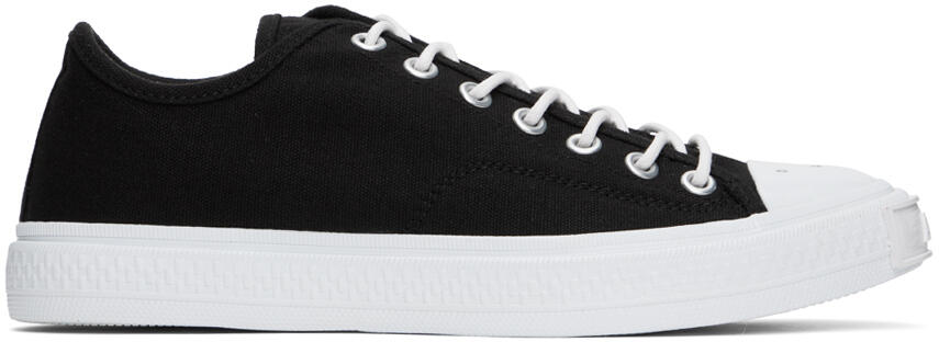 Acne Studios Black & White Canvas Sneakers Cover