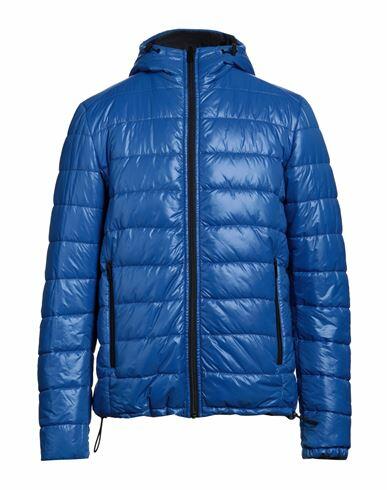 A. testoni Man Puffer Midnight blue Nylon Cover