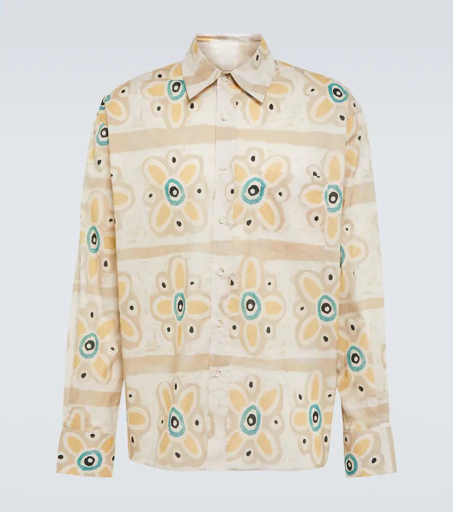 Commas Printed cotton shirt Cover