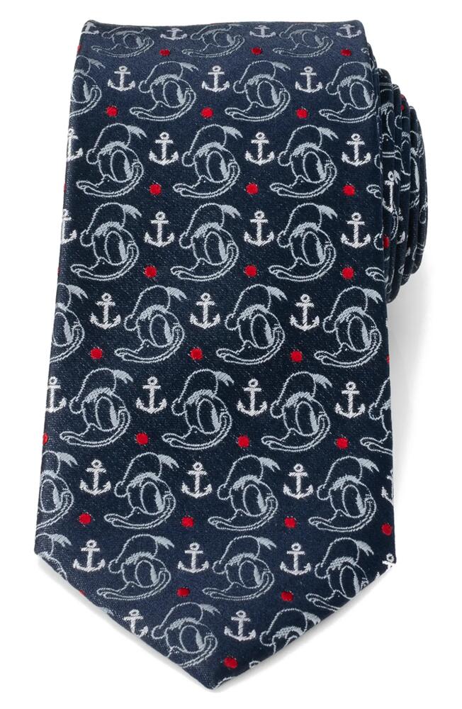 Cufflinks, Inc. Donald Duck Anchor Silk Tie in Navy Cover