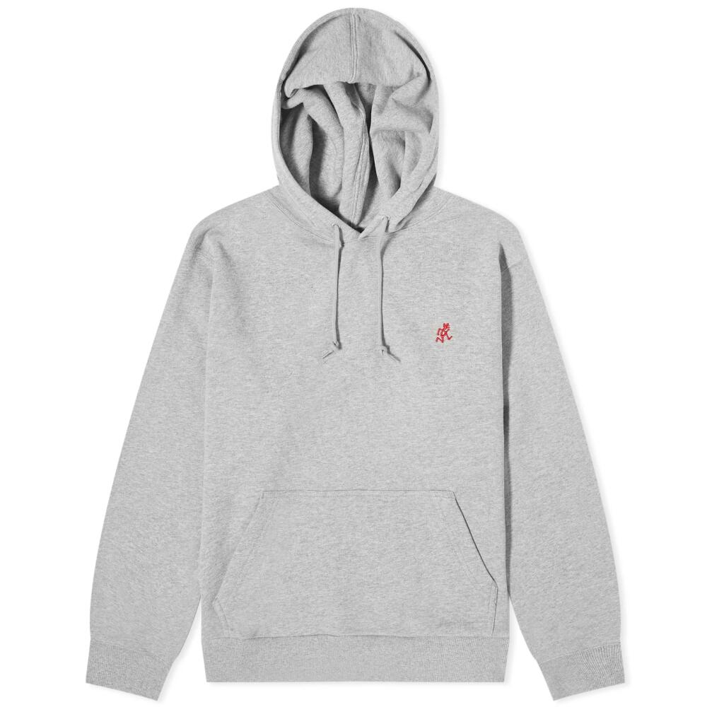 Gramicci Men's One Point Hoodie in Heather Grey Cover