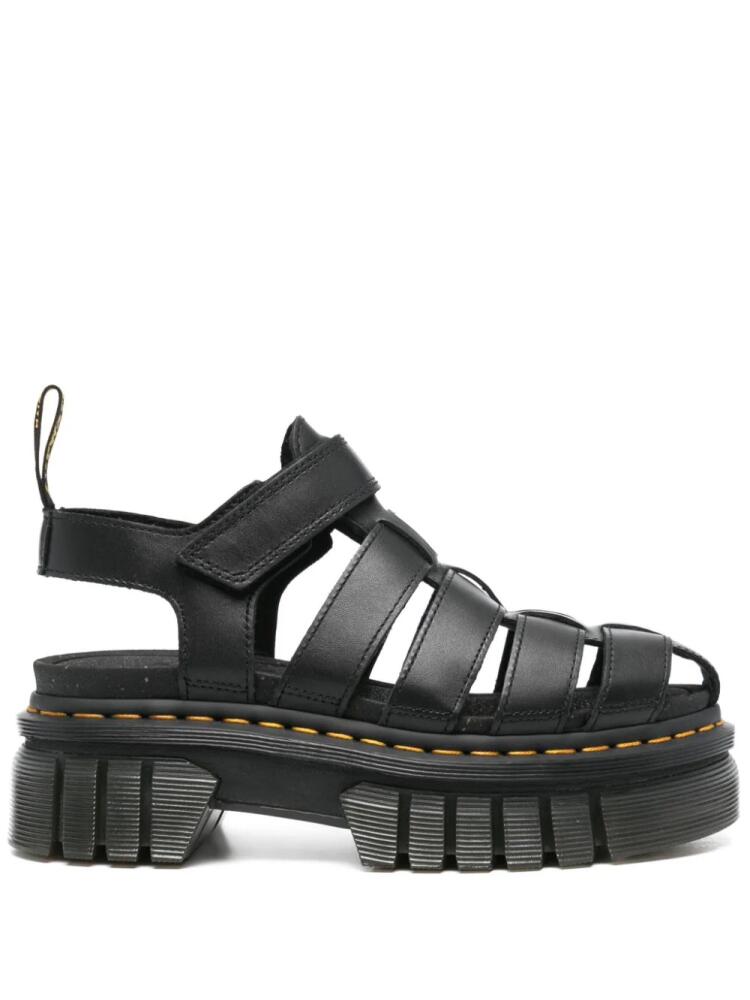 Dr. Martens Ricki caged leather sandals - Black Cover