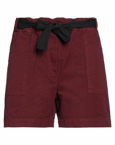 Kaos Jeans Woman Shorts & Bermuda Shorts Burgundy Cotton Cover