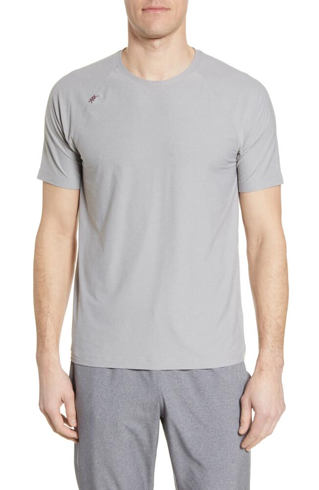 Rhone Reign Athletic Short Sleeve T-Shirt in Light Grey Heather Cover