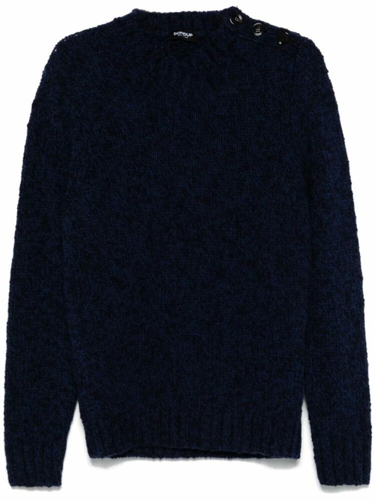 DONDUP mélange-effect sweater - Blue Cover