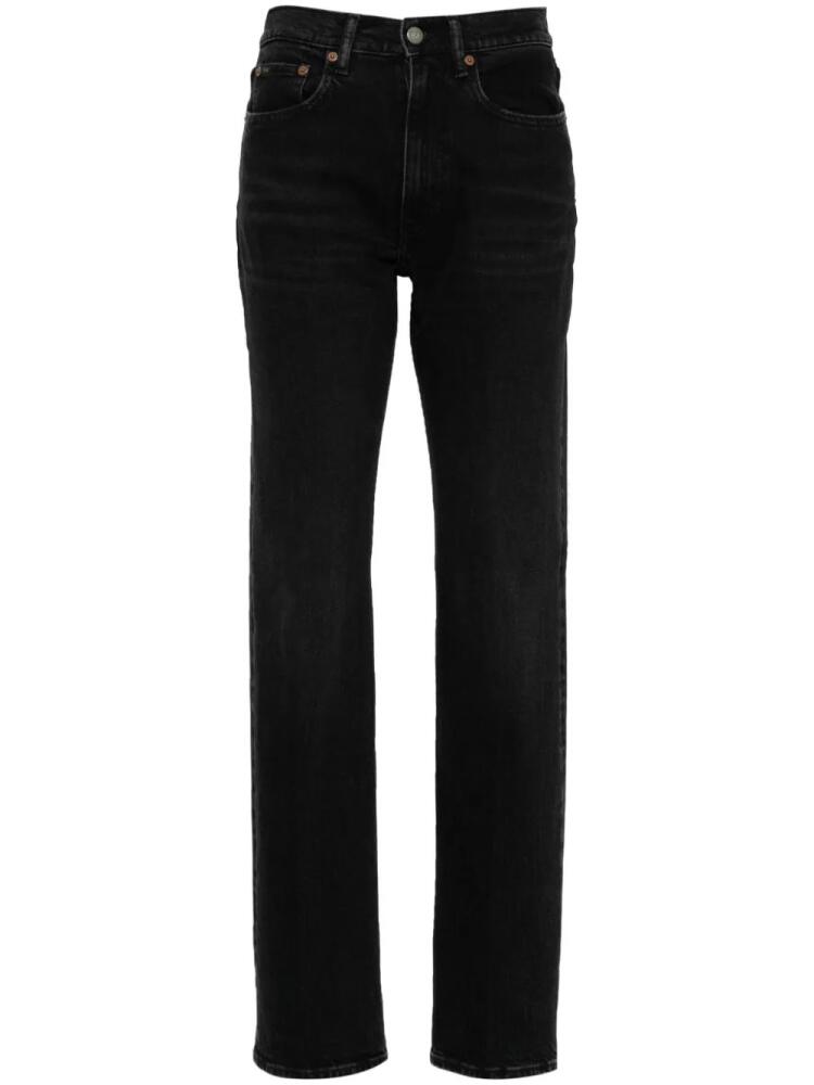 Polo Ralph Lauren mid-rise straight-leg jeans - Black Cover