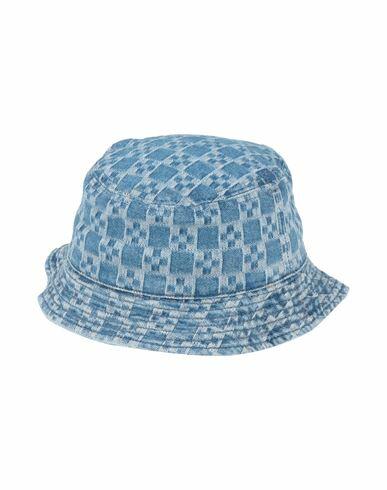 Sandro Woman Hat Blue Cotton Cover