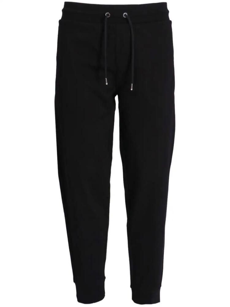 BOSS tapered cotton-blend track pants - Black Cover