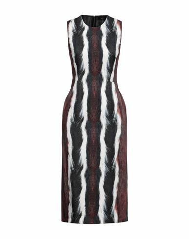 Roberto Cavalli Woman Midi dress Black Viscose, Elastane, Polyester Cover