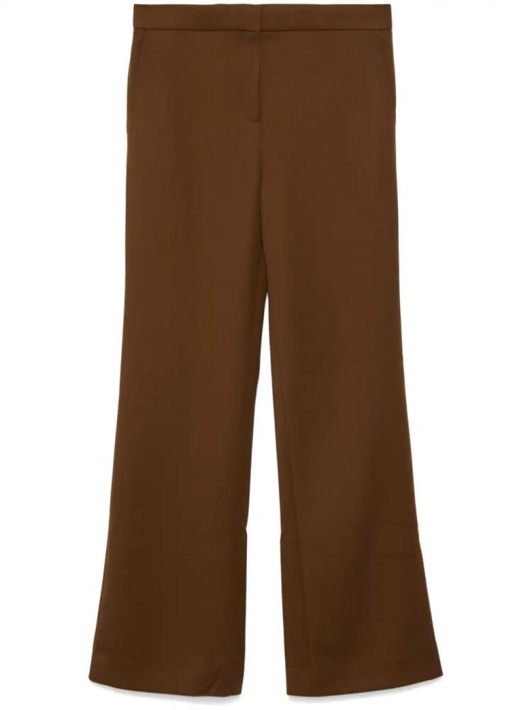 Tory Burch wool trousers - Brown Cover