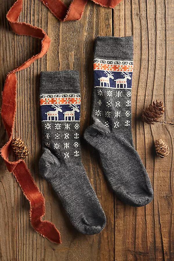 Terrain Nordic Reindeer Socks Cover