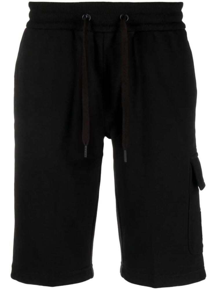 Calvin Klein Jeans logo-badge track shorts - Black Cover