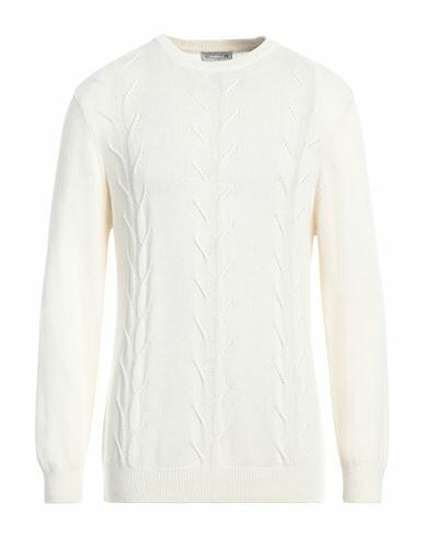 Daniele Alessandrini Homme Man Sweater Cream Viscose, Polyamide, Wool, Cashmere Cover