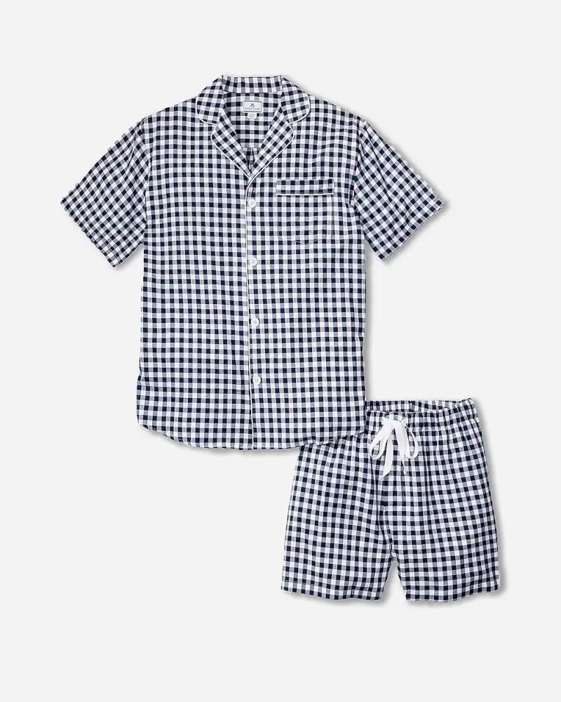 J.Crew Petite Plume™ men's gingham short set Cover