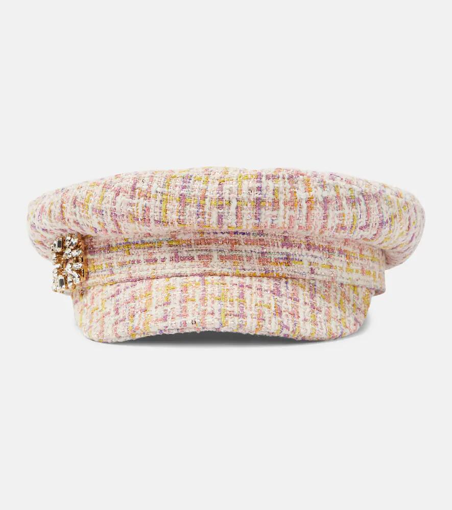 Roger Vivier Bouclé newsboy cap Cover