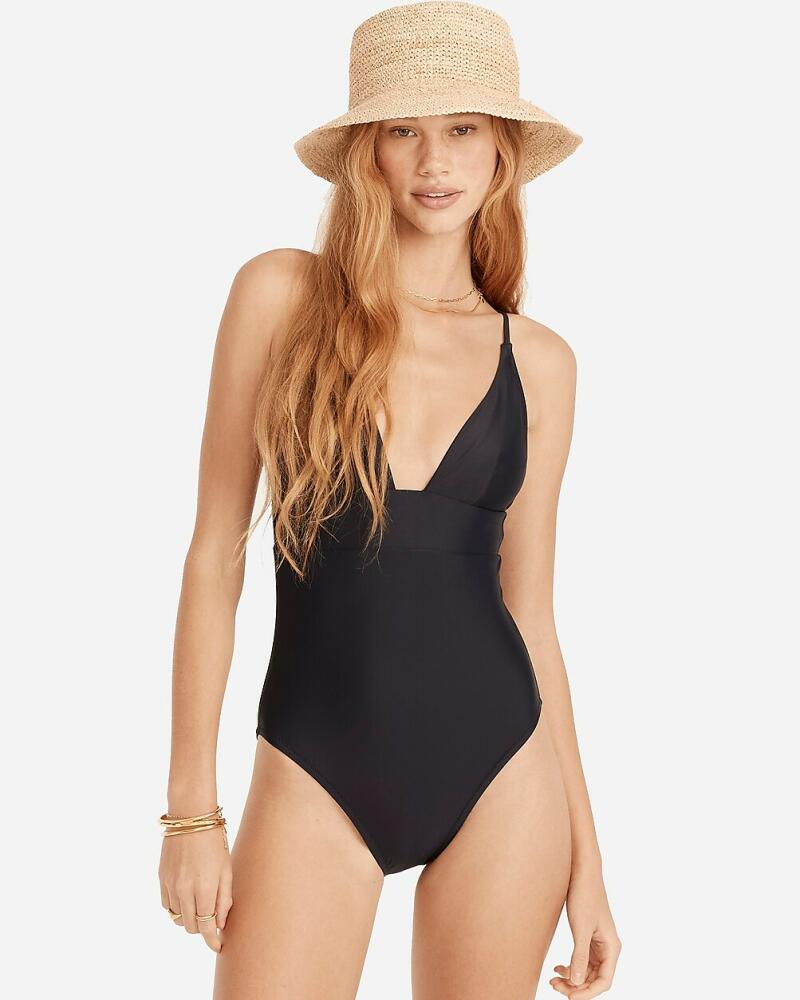 J.Crew Plunge one-piece Cover