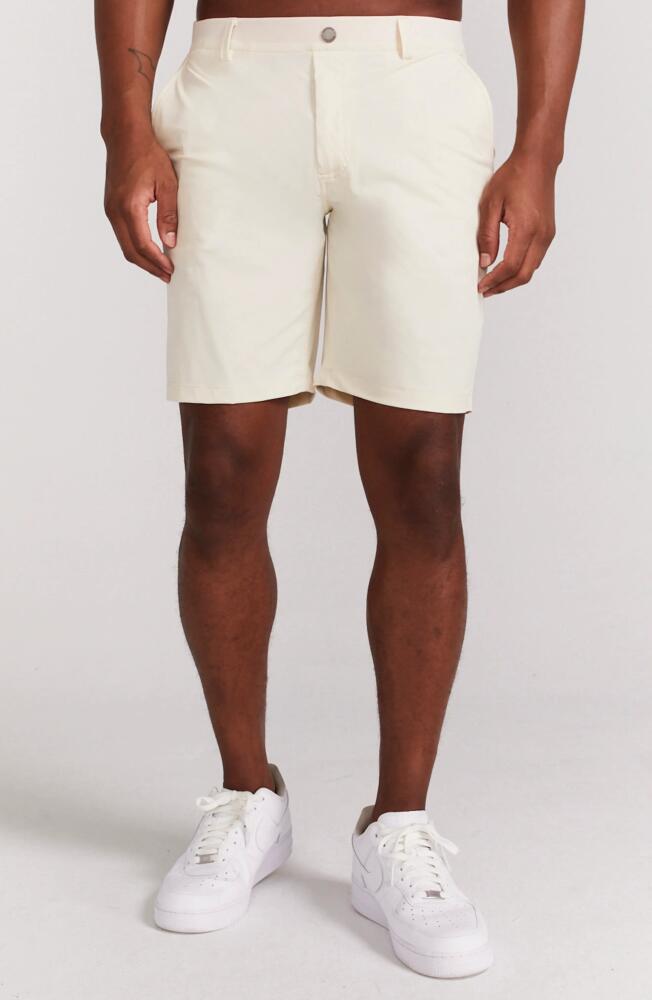 Redvanly Hanover Pull-On Shorts in Oat Cover