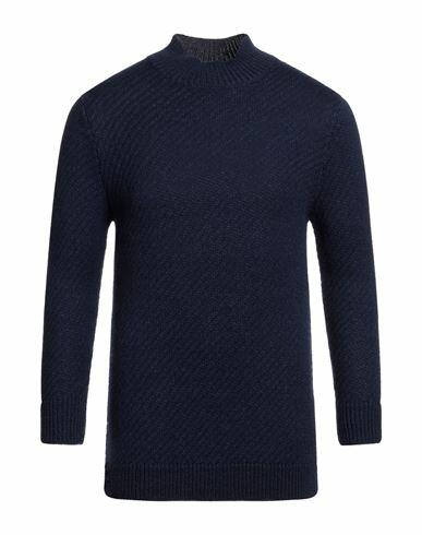 Lucques Man Sweater Midnight blue Acrylic, Alpaca wool, Polyamide, Wool Cover