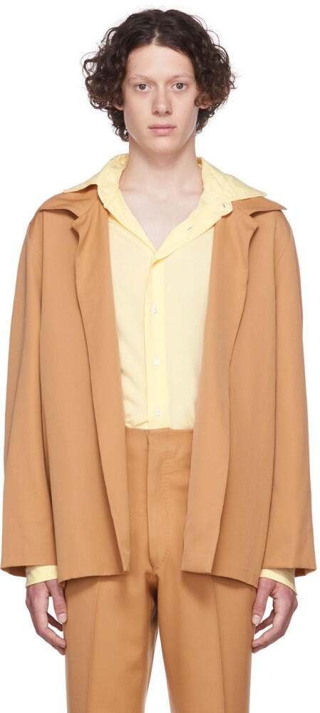 Factor's Tan Gabardine Blouson Cover