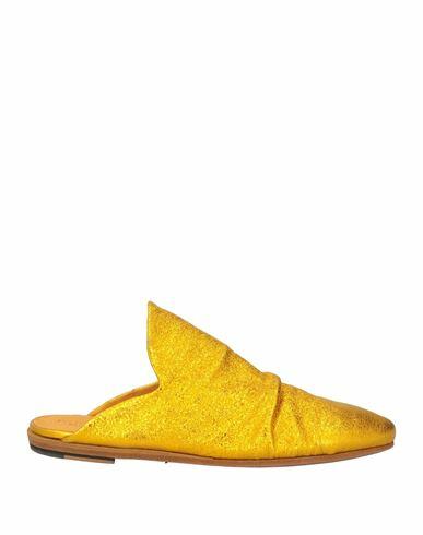 Pantanetti Woman Mules & Clogs Ocher Leather Cover