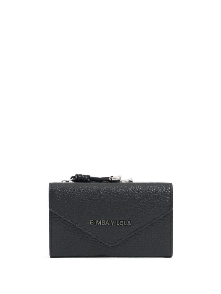 Bimba y Lola black leather coin purse Cover