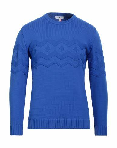 Pmds Premium Mood Denim Superior Man Sweater Bright blue Polyamide Cover