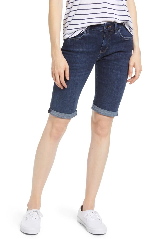 Mavi Jeans Karly Denim Bermuda Shorts in Deep Feather Blue Cover