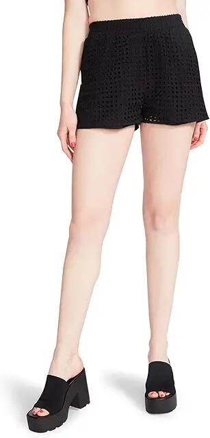 Steve Madden Glennon Shorts (Black) Women's Shorts Cover