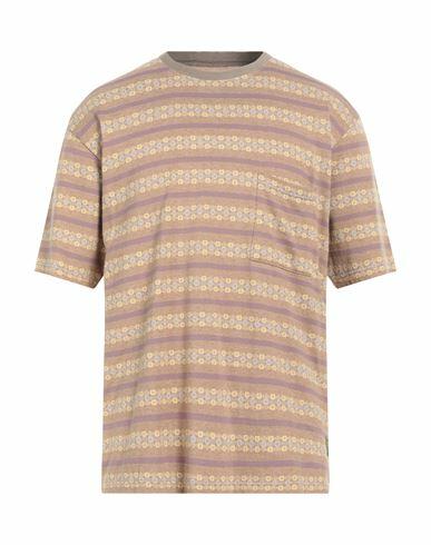 Kapital Man T-shirt Light brown Cotton, Polyester Cover