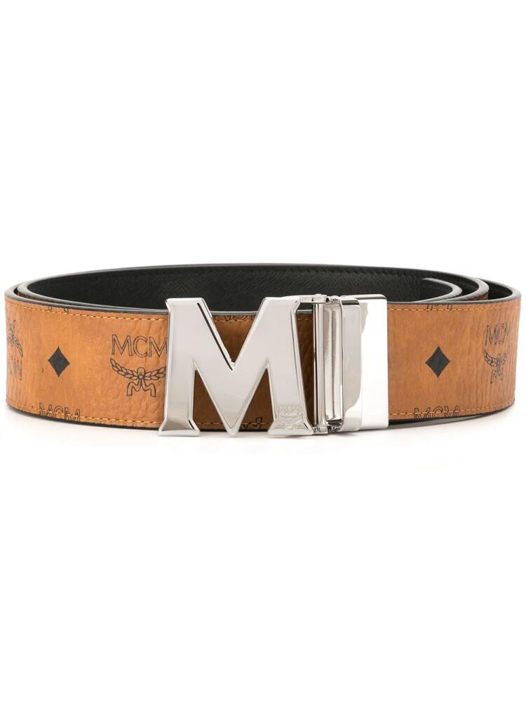 MCM Claus reversible belt - Brown Cover