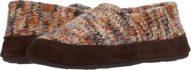 Acorn Acorn Moc (Sunset Cable Knit) Women's Moccasin Shoes Cover